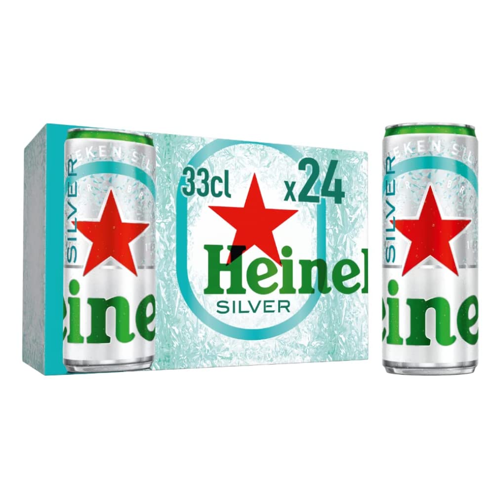 Heineken Silver Cans Case