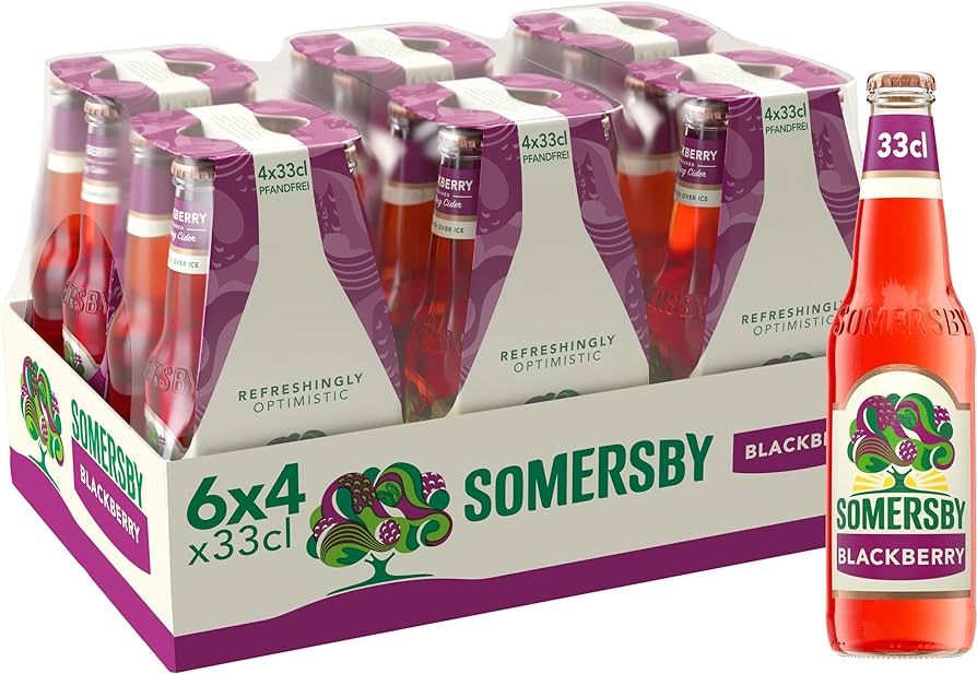 Somersby Blackberry Sparkling Cider (6 x 4-pack)