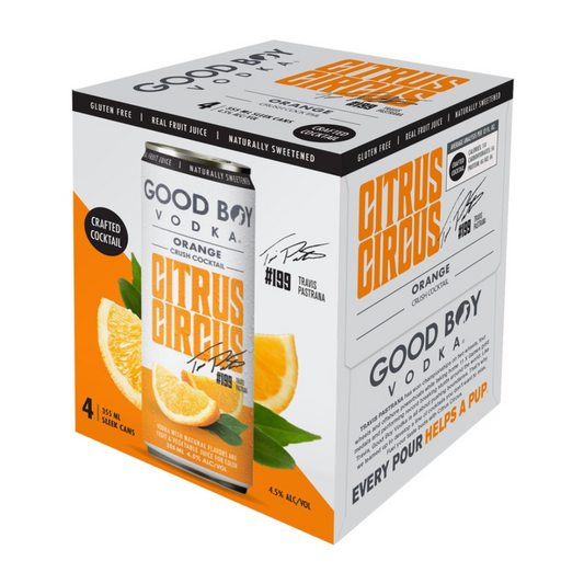Good Boy 'Travis Pastrana' Citrus Circus (4 PACK Cans)
