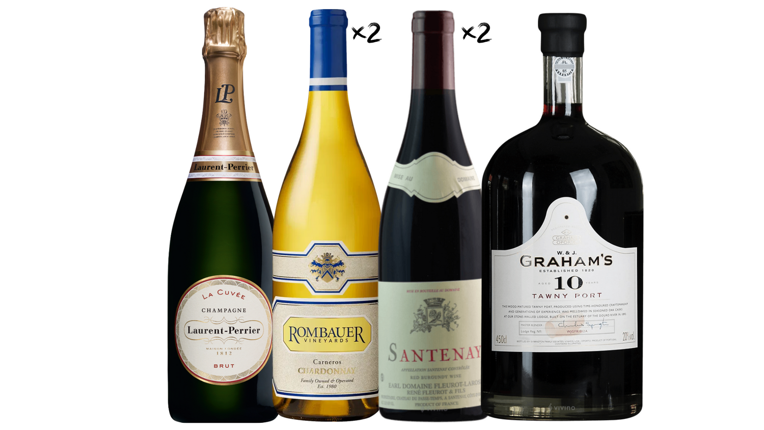 Perfect Dinner Pairing - 6 of The Best  (includes 10% online discount)