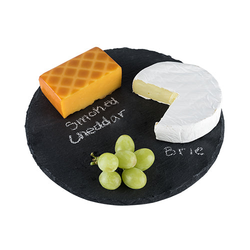 Circle Slate Cheese Board