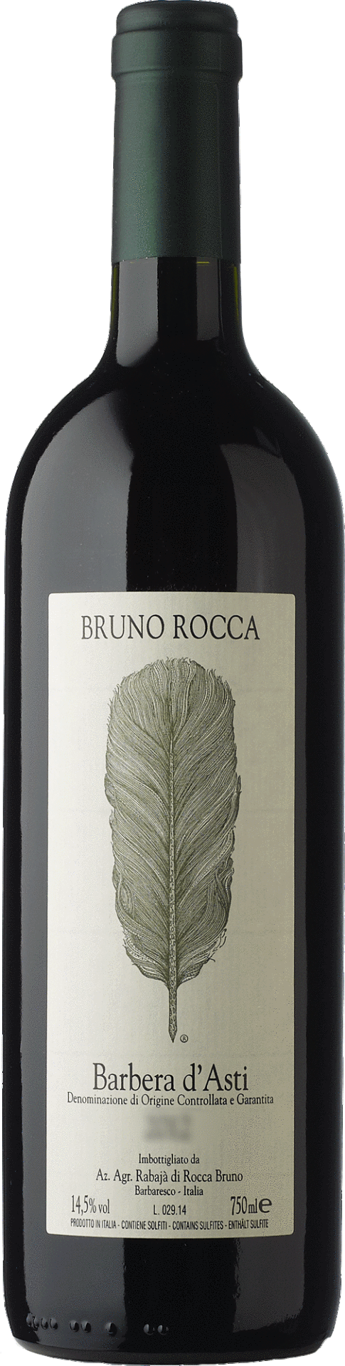 Bruno Rocca - Barbera d'Asti "Coparossa" 2013 (1.5L)