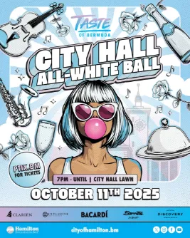 Taste of Bermuda All-White Ball Dining Experience