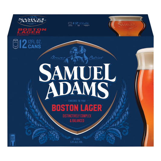 Samuel Adams Boston Lager (Case) bottles