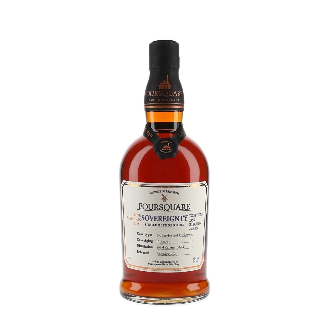 Foursquare 'Sovereignty' 14YO Barbados Rum (ex-bourbon casks)