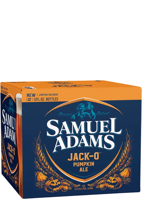 Sam Adams Jack- O Pumpkin Ale -  (Case)