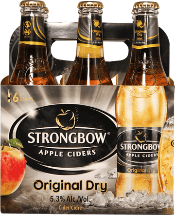 Strongbow Dry Apple Cider (6-Pack)