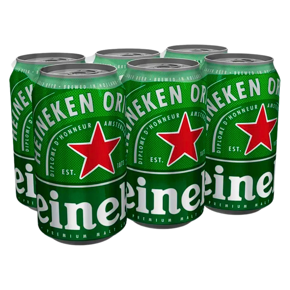 Heineken 6-pack (cans)