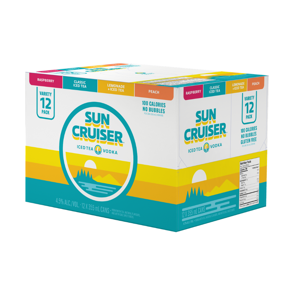 Sun Cruiser Iced Tea Variety Pack (CASE)