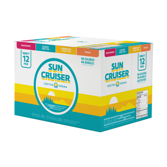 Sun Cruiser Iced Tea Variety Pack (CASE)