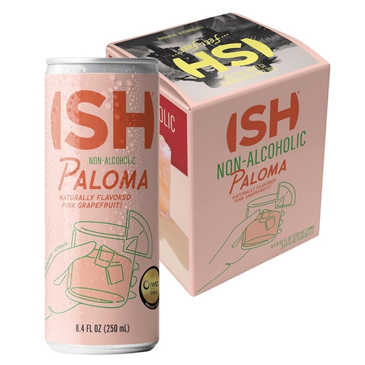 ISH Non-Alcoholic Paloma (4-Pack)