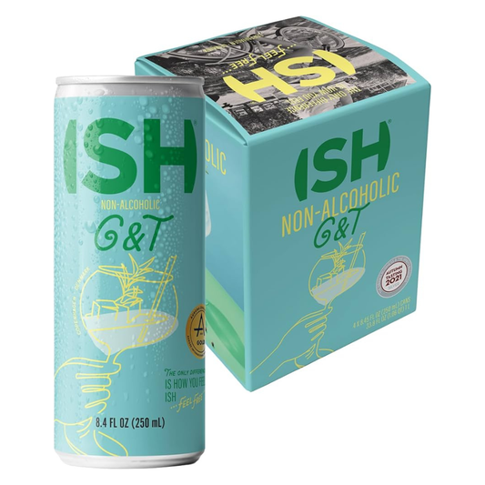 ISH Non-Alcoholic G & T (4-Pack)