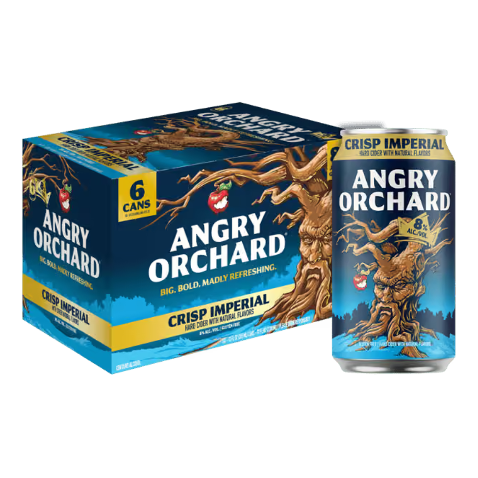 Angry Orchard Crisp Imperial (CASE / Cans- 4x6pack)