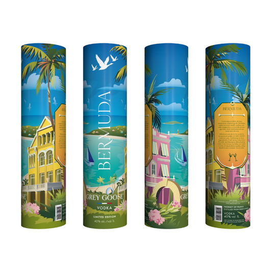 Grey Goose "Bermuda" Tube (750ml)