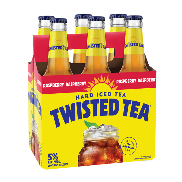 Twisted Tea Raspberry (CASE 4x6-Pack) – Discovery Wines & Spirits
