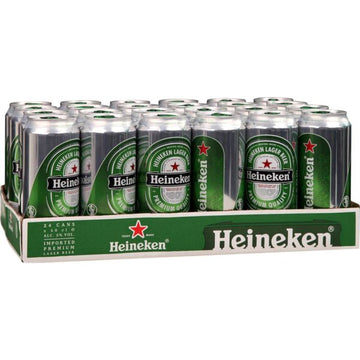 Heineken CASE (4 x 6-pack cans)