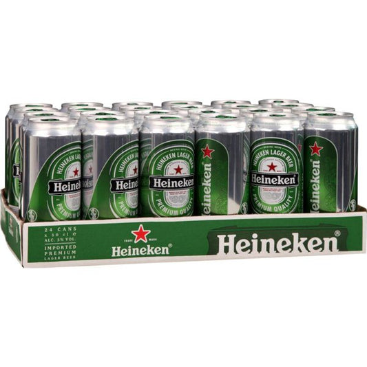 Heineken CASE (4 x 6-pack cans)