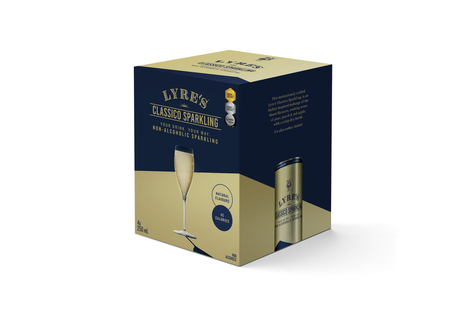 Lyres Non-Alcoholic Classico Sparkling (4-Pack)