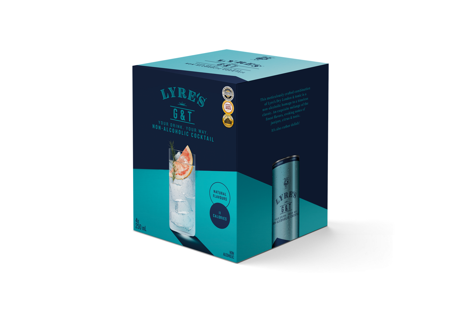 Lyre's Non-Alcoholic G&T (4-Pack)