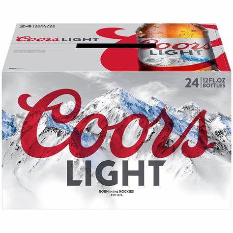 Coors Light (CASE) bottles