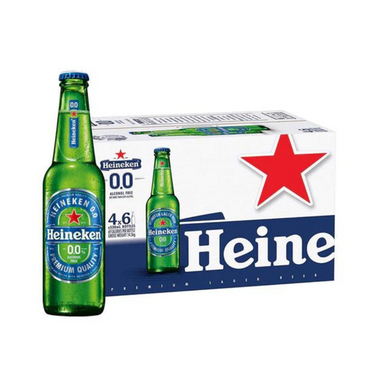 Heineken 0.0 Non-Alcoholic (4 x 6-pack)