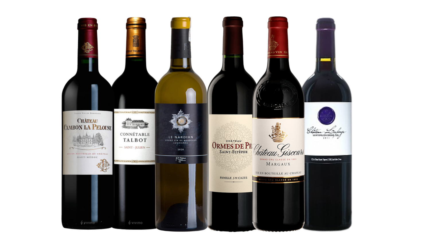 Bordeaux - 6 of The Best  (includes 10% online discount)