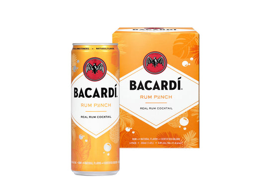 Bacardi Rum Punch (4-Pack)