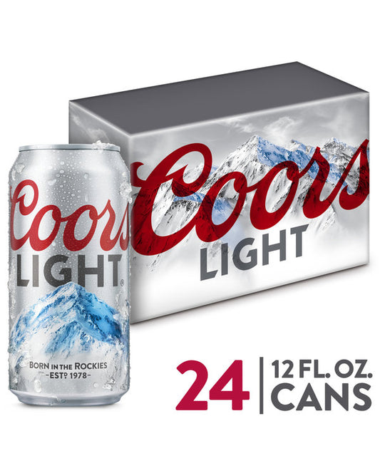 Coors Light (CASE) Cans