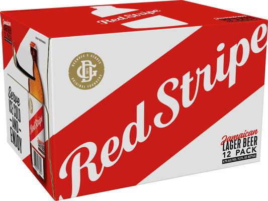 Red Stripe Lager (CASE 4x6-pack)