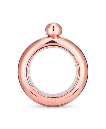 Rose Gold Bangle Flask