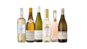 Six of the Best - White Wine Half Bottles Gift Basket