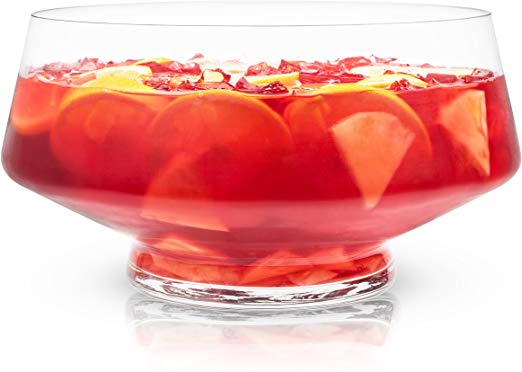 Viski Footed Punch Bowl