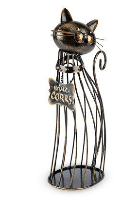 Cat Wine Cork Holder