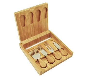 Bamboo Cheese Board & Tool Set