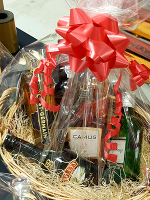 Six of the Best - Premium Spirits Half Bottles Gift Basket