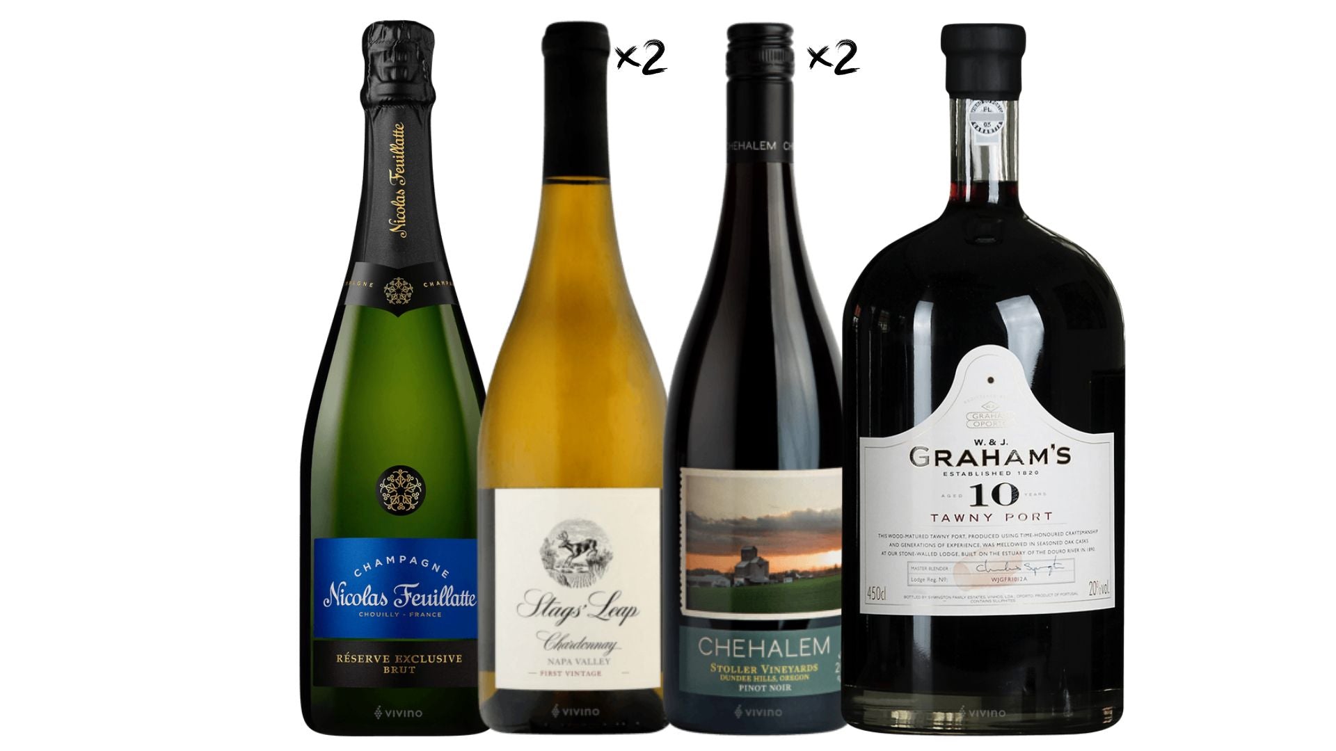 Perfect Dinner Pairing - 6 of The Best  (includes 10% online discount)